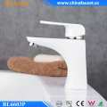 Modern Brass Single Handle Bathroom Paint Faucet